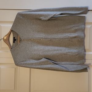 Lands' End  Supima cotton cardigan sweater